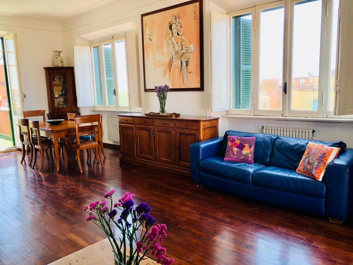 Penthouse Sea View Leilighet Lido di Ostia Eksteriør bilde