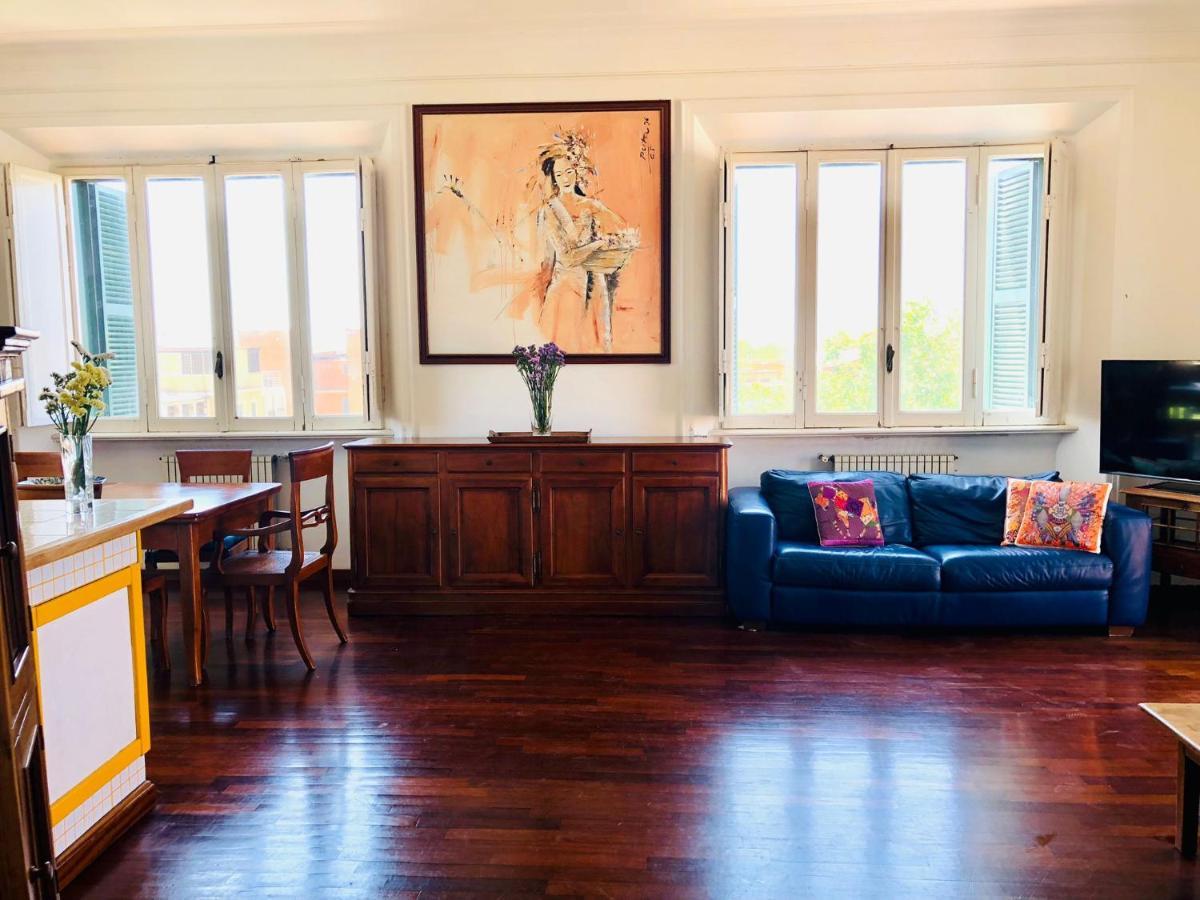 Penthouse Sea View Leilighet Lido di Ostia Eksteriør bilde