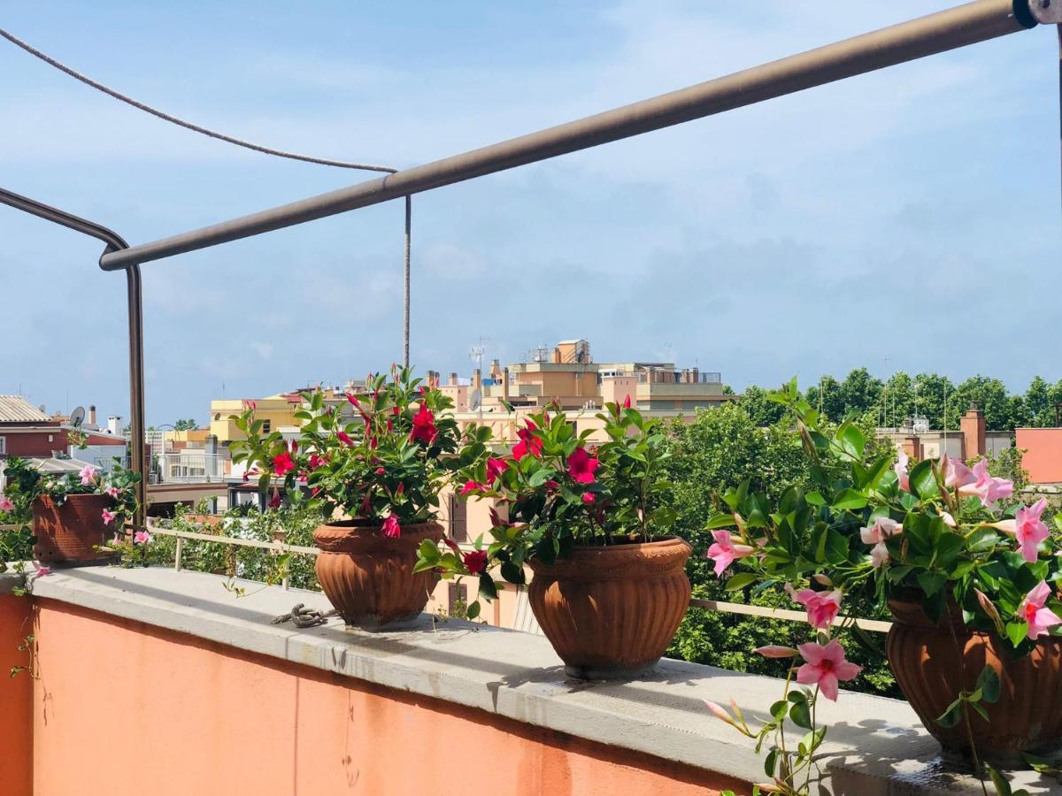 Penthouse Sea View Leilighet Lido di Ostia Eksteriør bilde