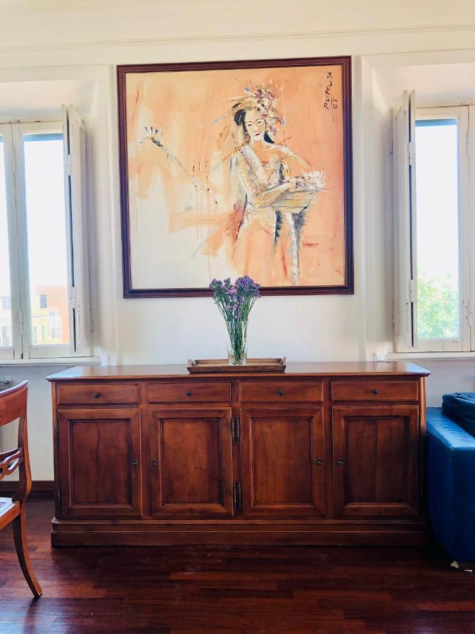 Penthouse Sea View Leilighet Lido di Ostia Eksteriør bilde